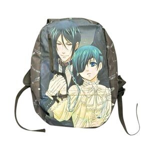 Black Butler Sebastian and Ciel Backpack Goth